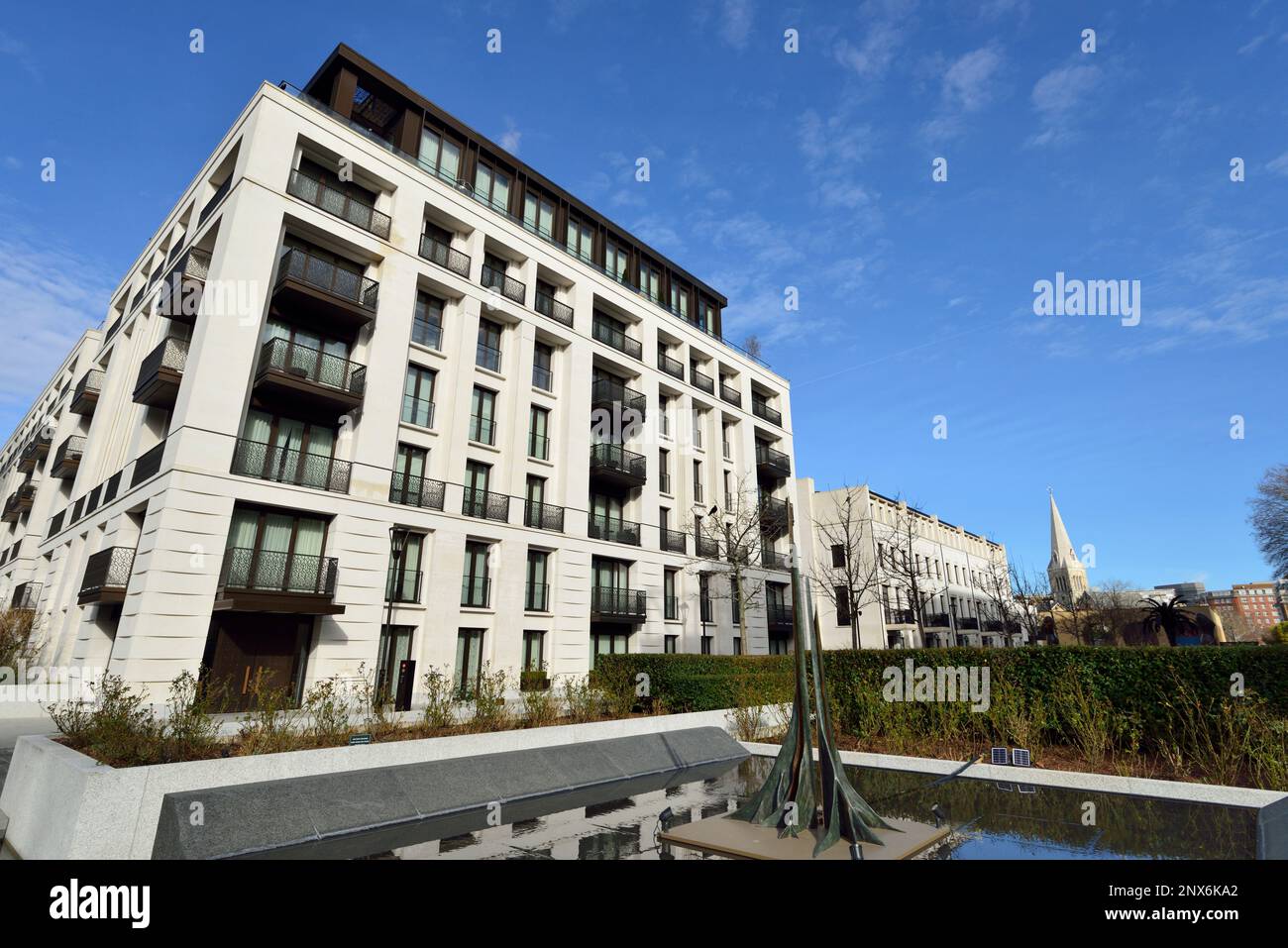 Chelsea Barracks, Mulberry Square, Chelsea Bridge Road, West London