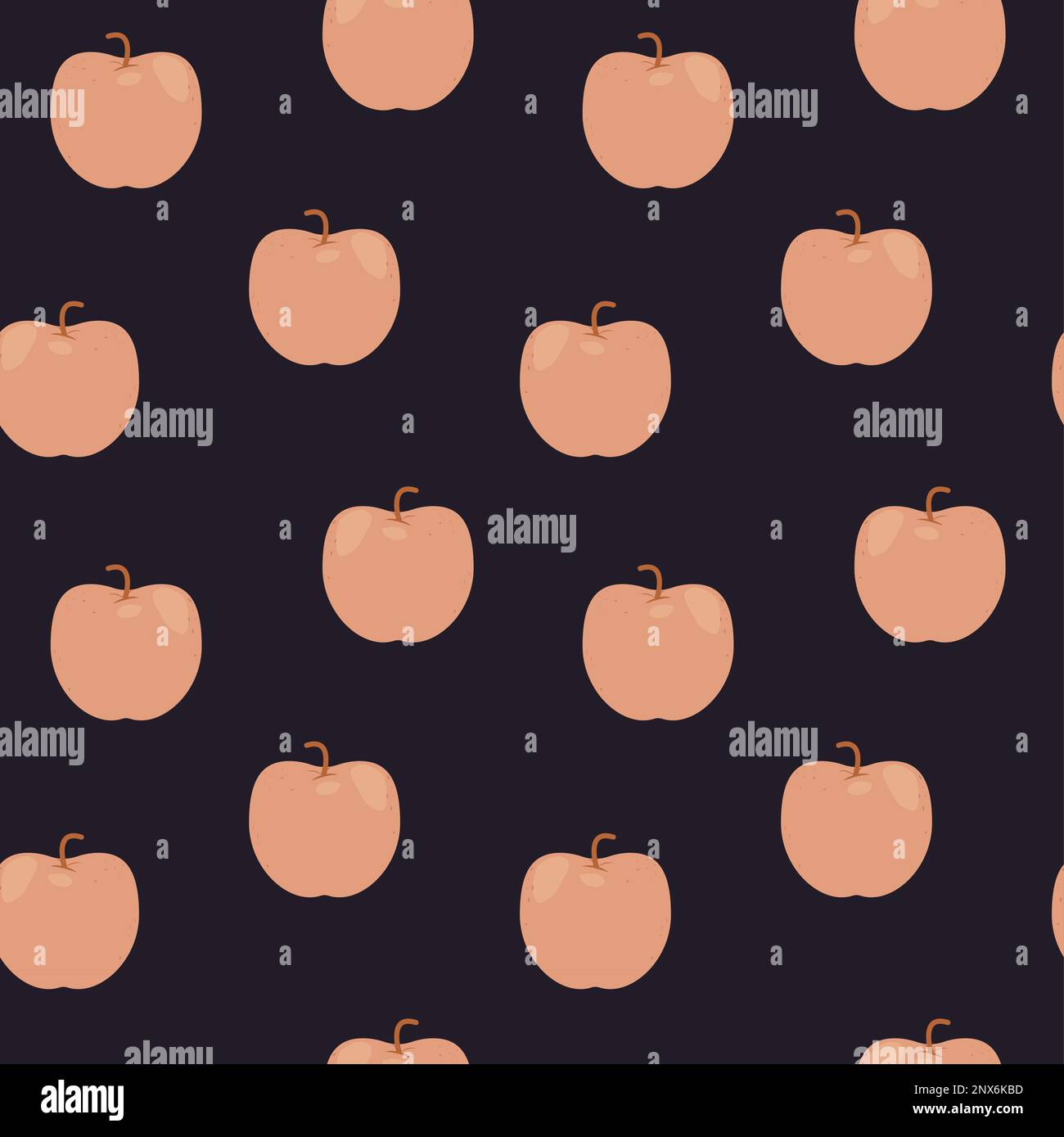 apple pattern seamless. apple texture cartoon. vector illustration ...