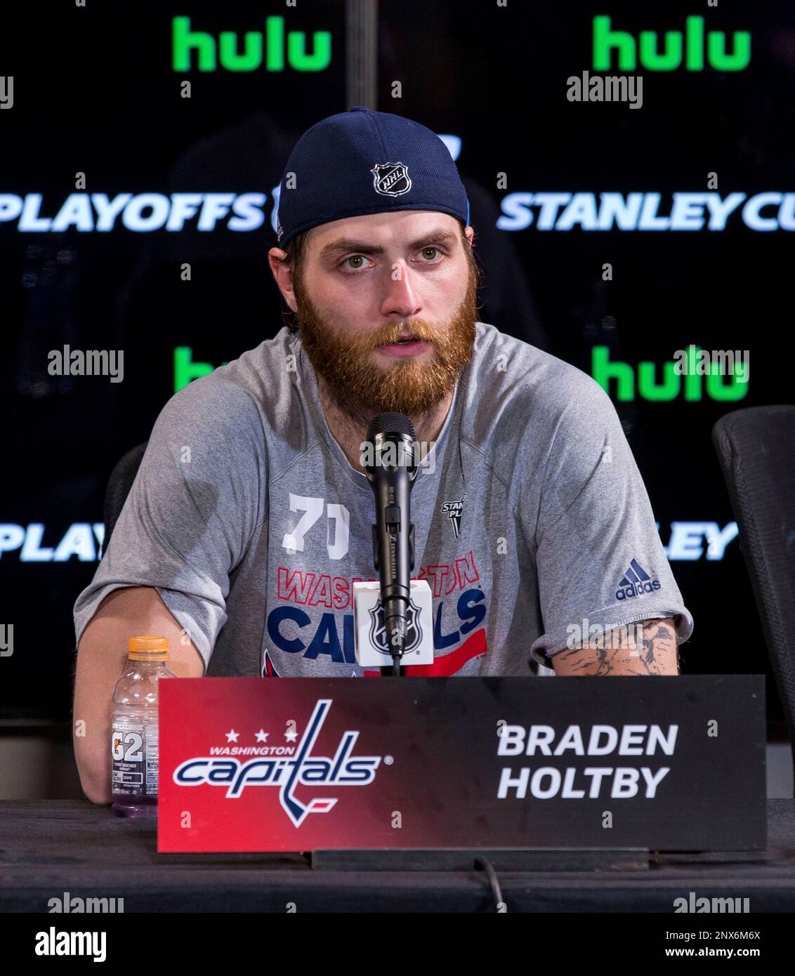 May 11, 2018 Post game interview with Washington Capitals goaltender