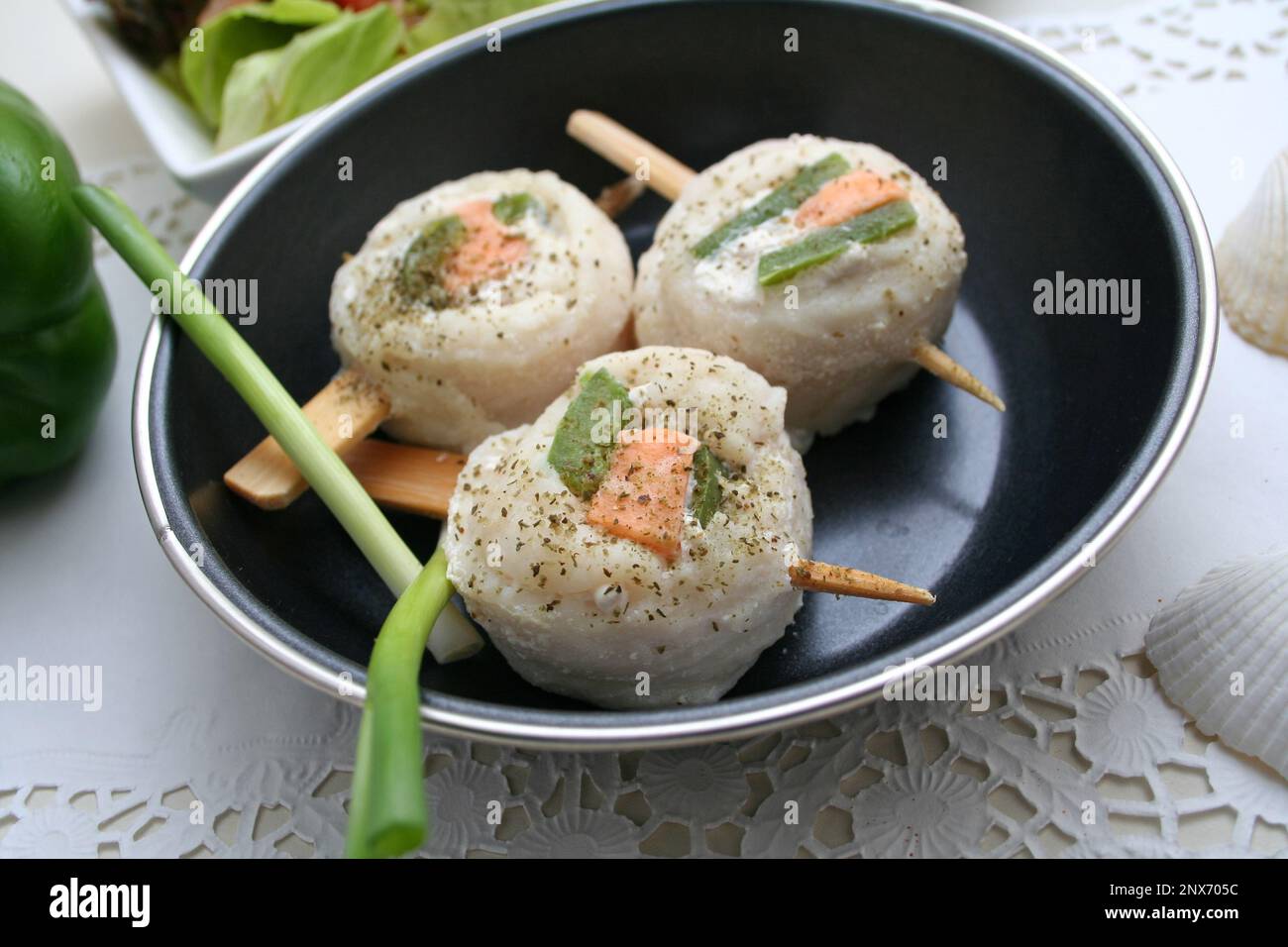 Fish Dish Stock Photo