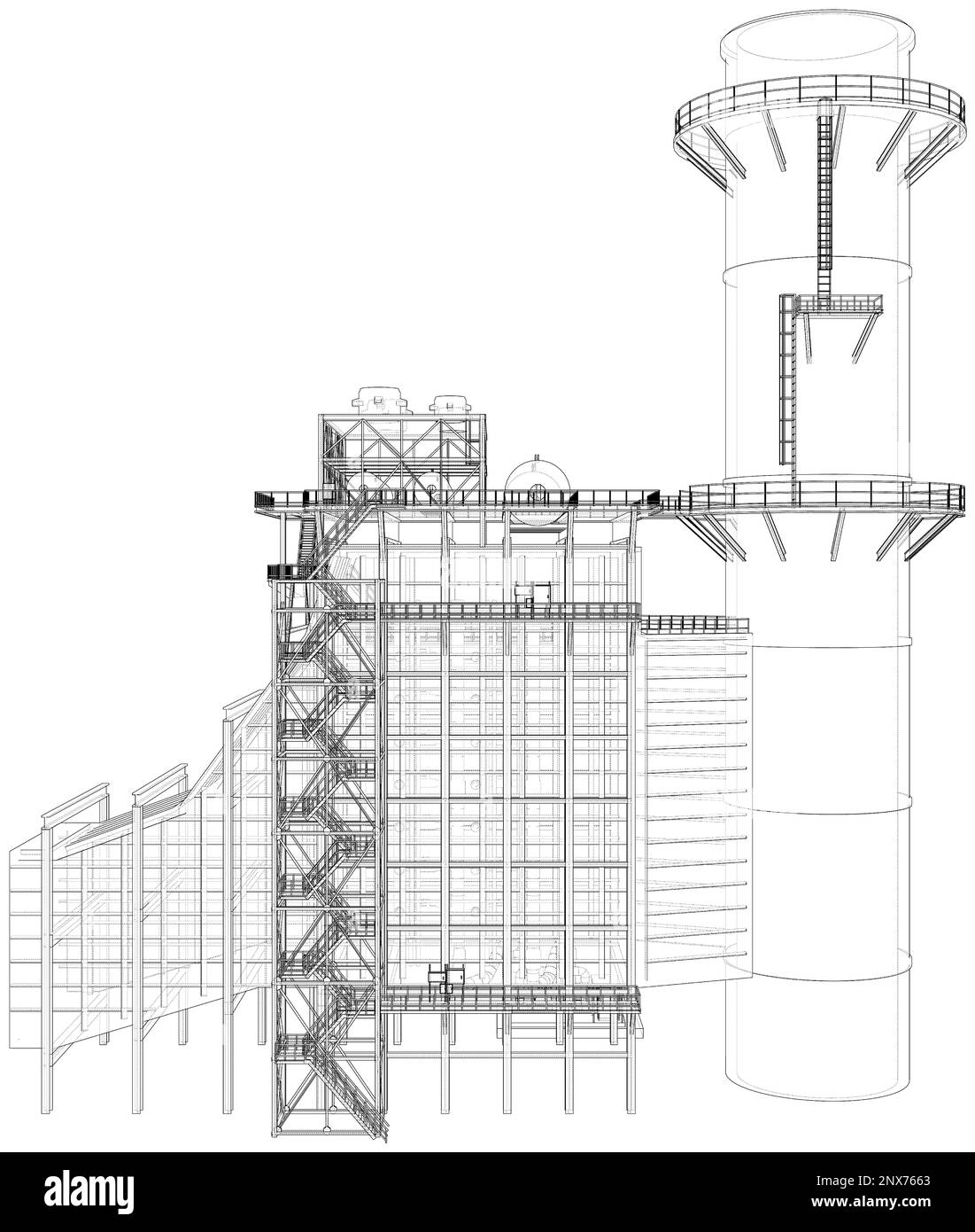 Industrial equipment. 3d illustration Stock Photo Alamy