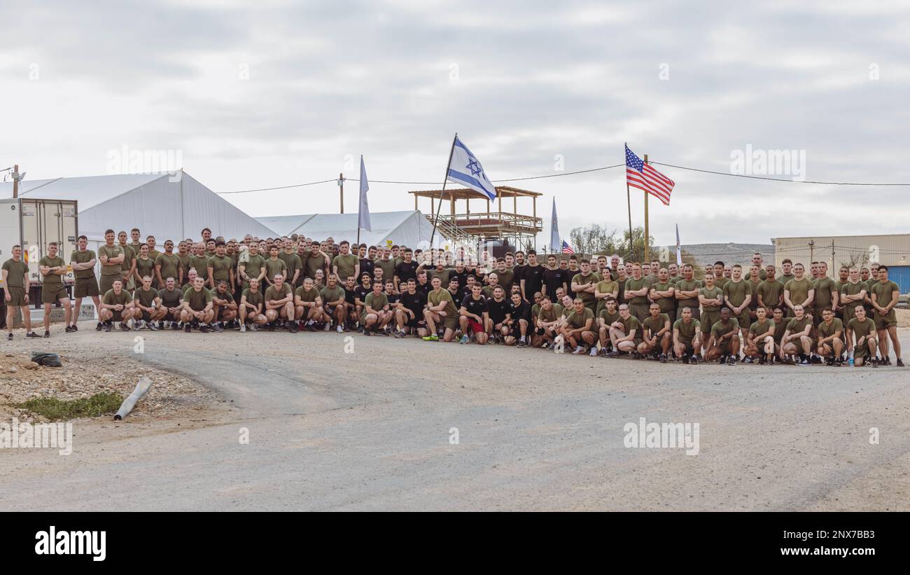 U.S. Marines attached to Marine Corps Forces Central Command with 2nd
