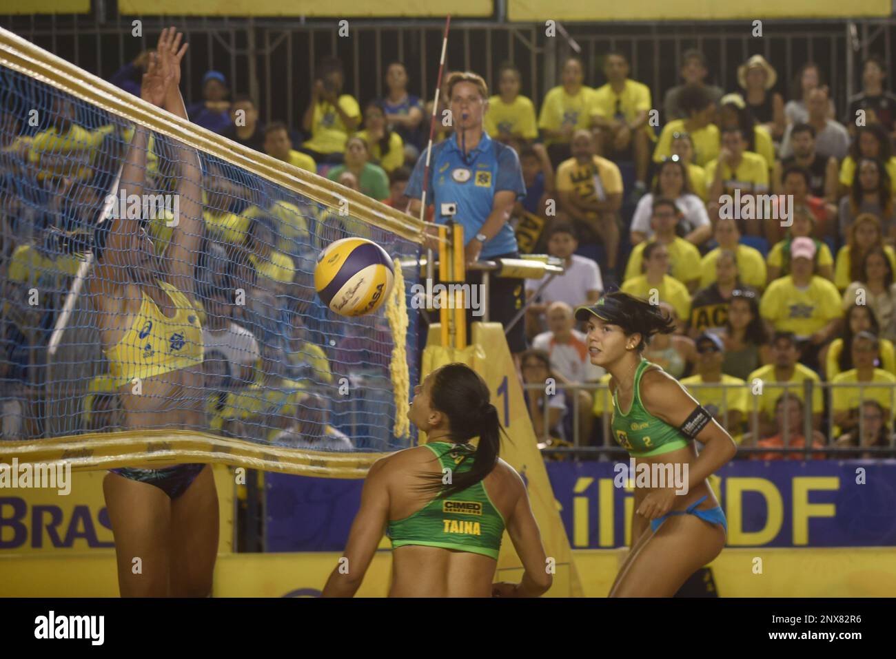 DF Brasilia 04/28/2018 BEACH VOLLEY OPEN BRASILIA FINALS The