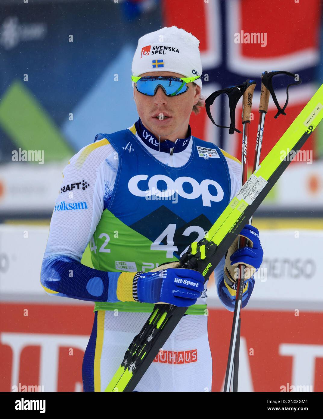 2023 fis world cross country ski championships planica hi-res stock ...