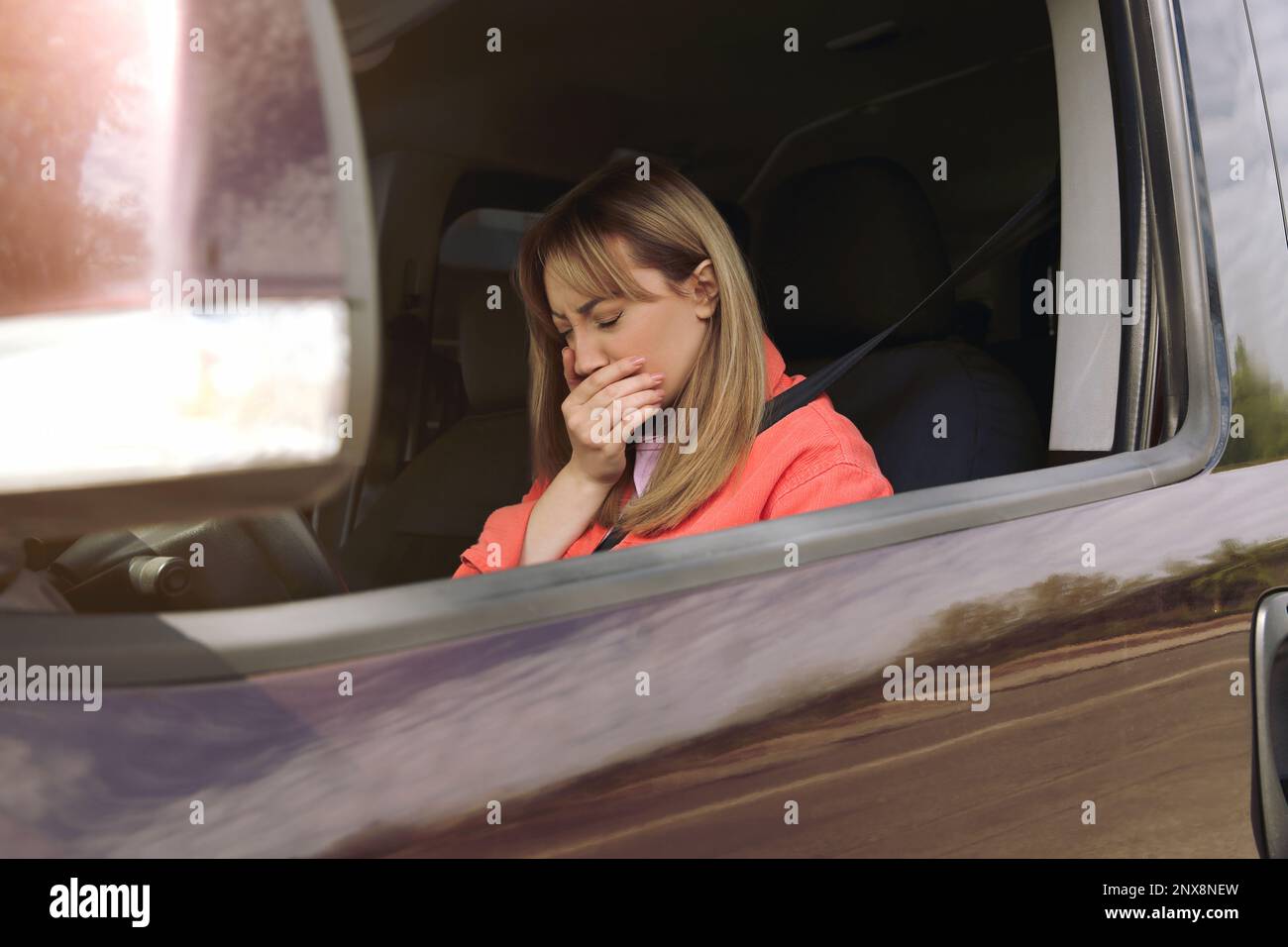 Motion sickness car hires stock photography and images Alamy