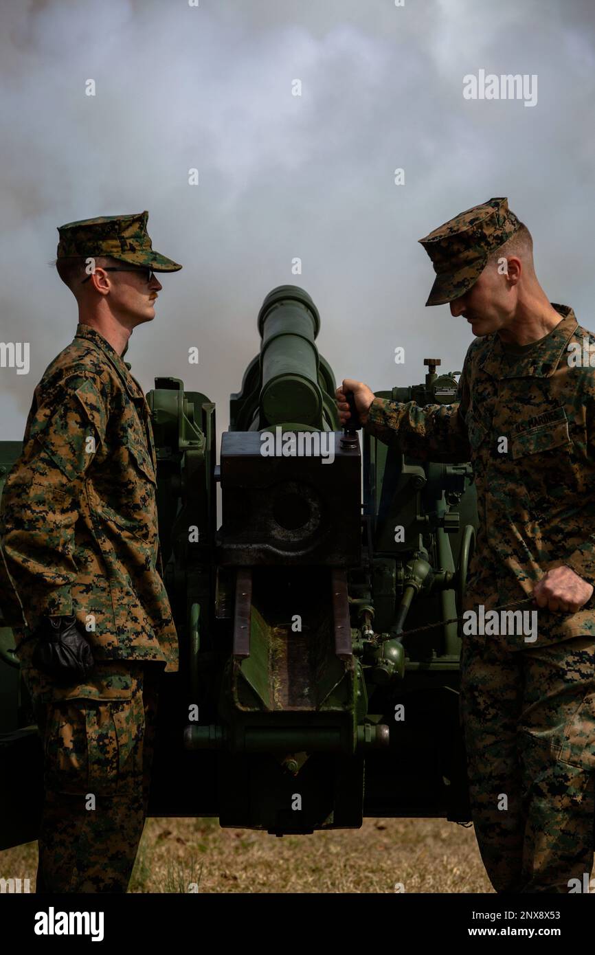 U.S. Marine Corps Cpl. Robert Harrison II, fire direction control man
