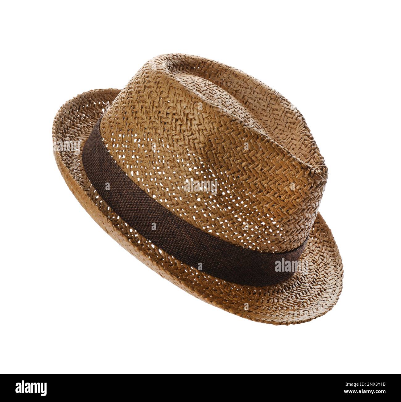 Ema Straw Hat in Brown