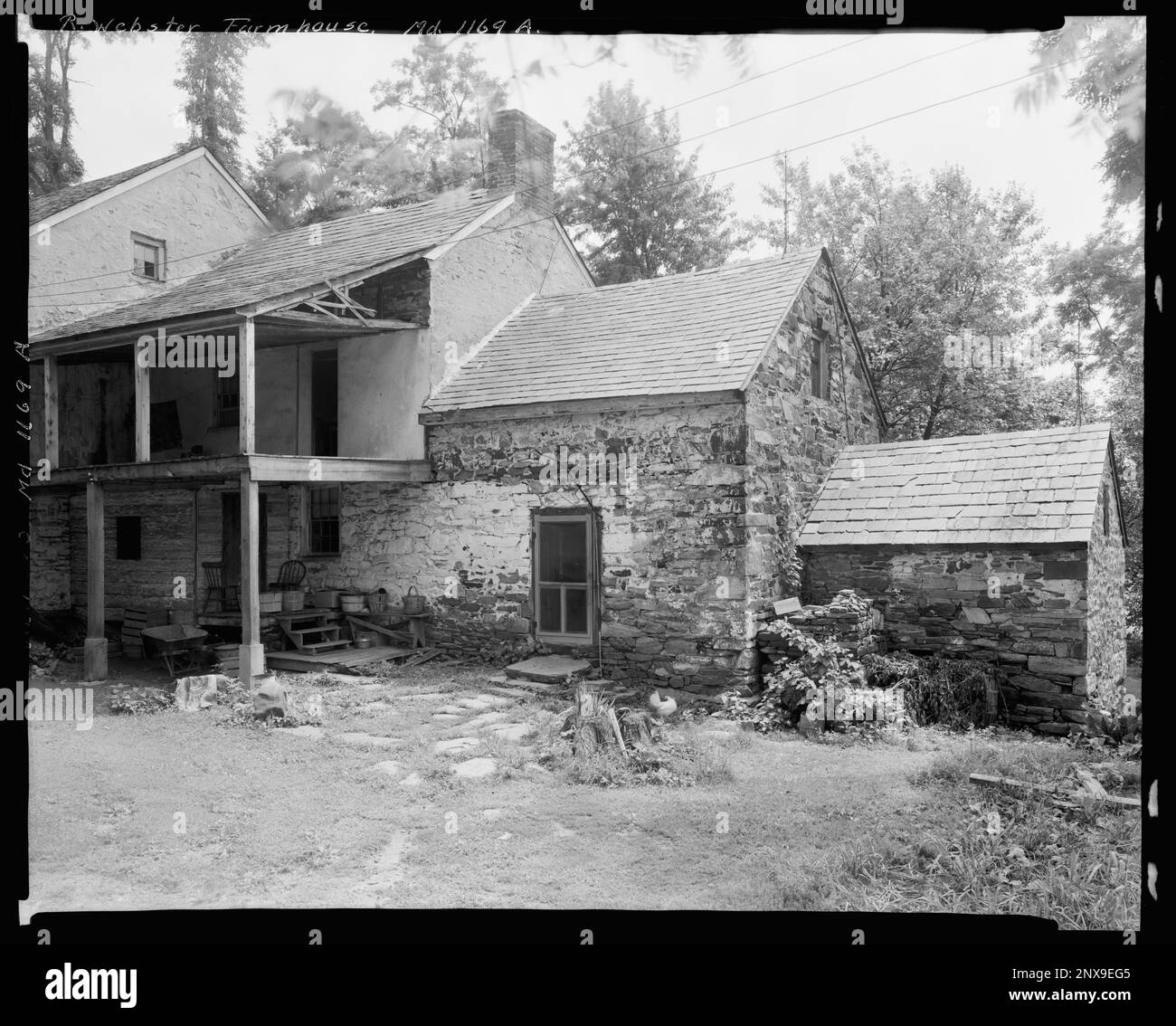 Richard ster farmhouse, Cresswell vic., Harford County, Maryland. Carnegie Survey of the