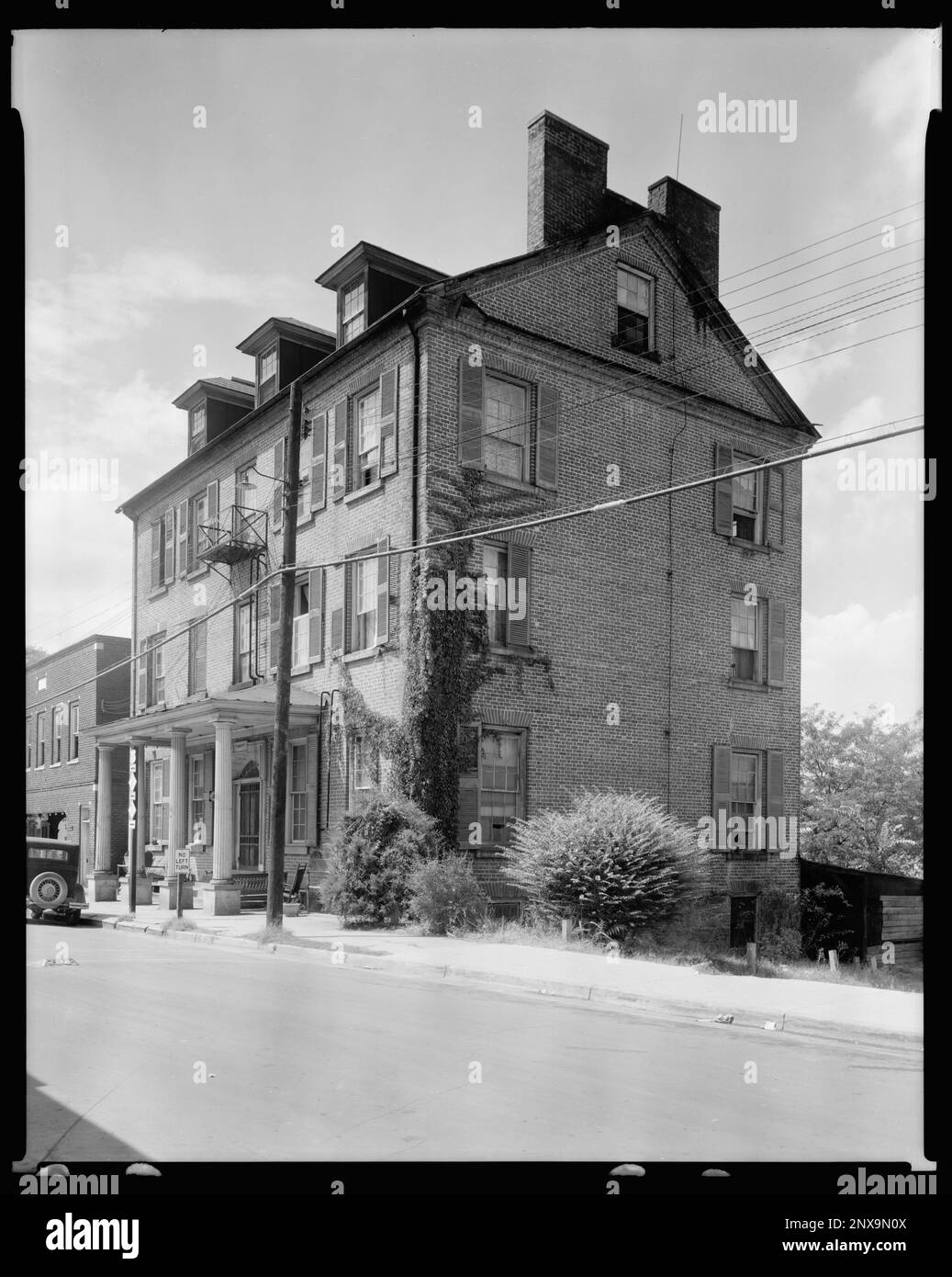 Hoke House, Lincolnton, Lincoln County, North Carolina. Carnegie Survey