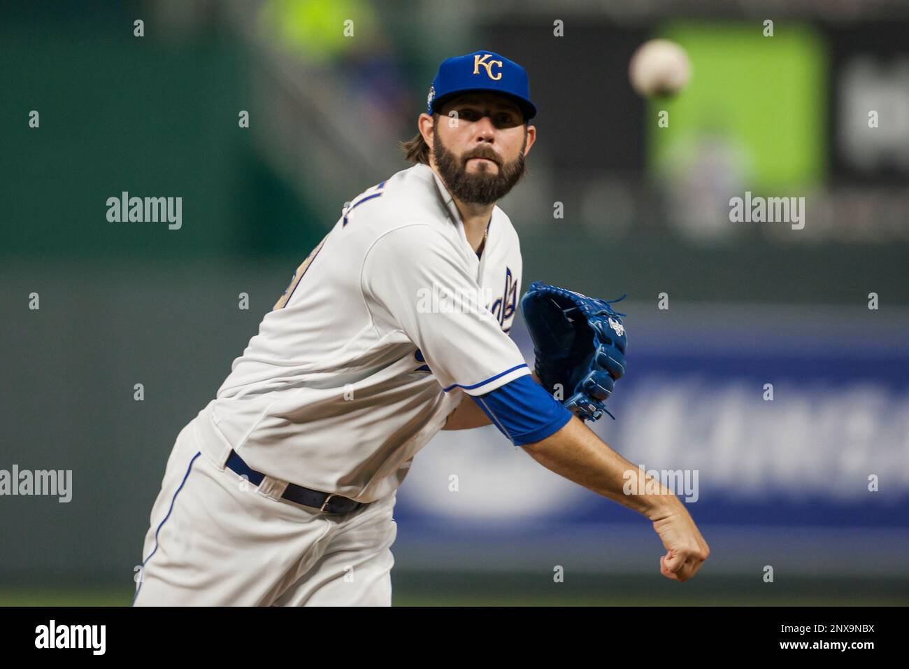KANSAS CITY, MO - APRIL 13: Kansas City Royals Pitcher Jason Hammel (39 ...