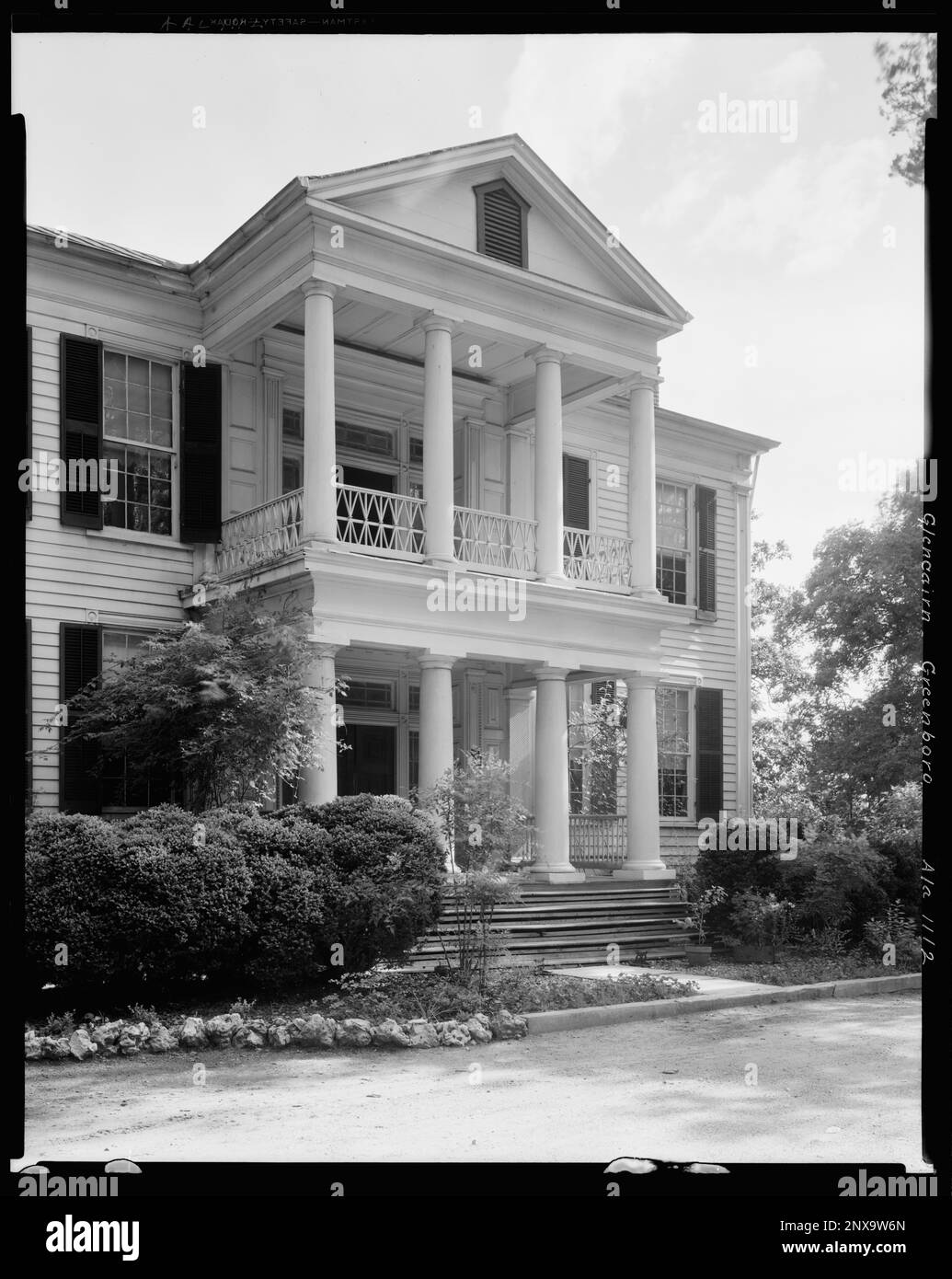 Glencairn, Greensboro, Hale County, Alabama. Carnegie Survey of the