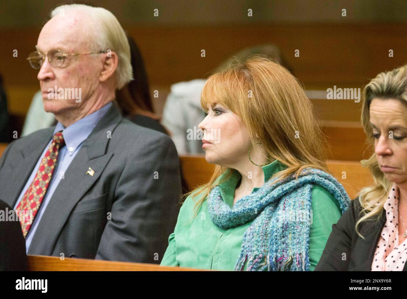 William "Billy" E. Corey, owner of U.S. Enterprises, left, and Dani Jo
