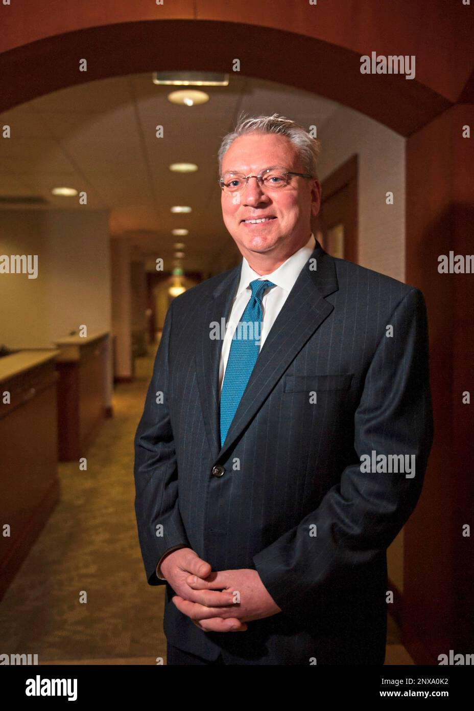 Pittsburgh corporate and constitutional attorney David Porter poses for