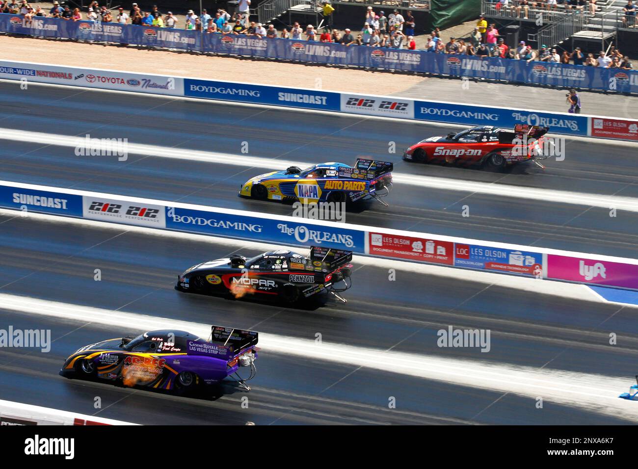 LAS VEGAS, NV - APRIL 07: Bob Bode (340 FC) Dodge Charger NHRA Funny ...