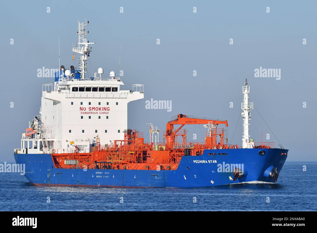 Chemical/Oil Products Tanker PECHORA STAR Stock Photo