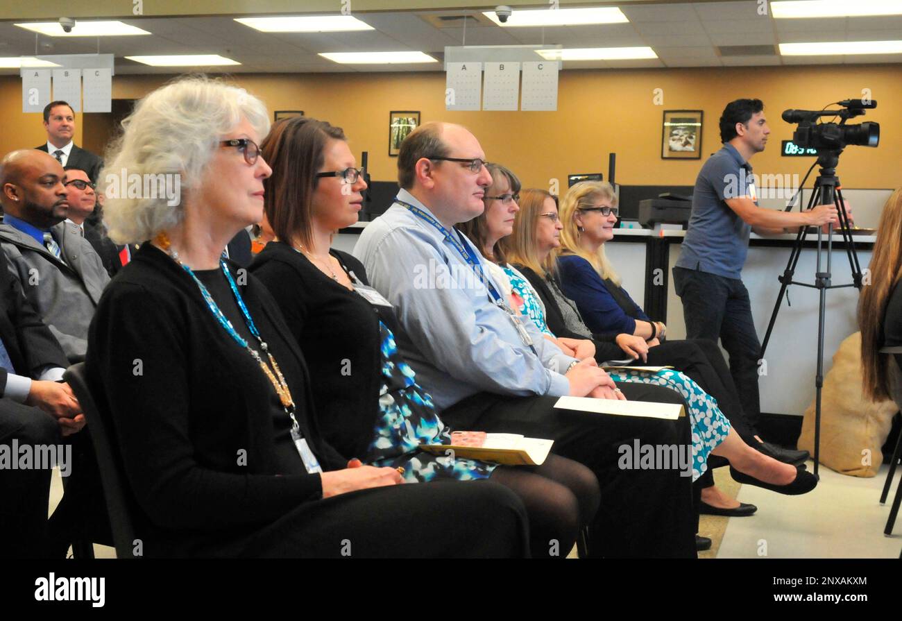 Grass Valley DMV employees were recognized for their hard work and