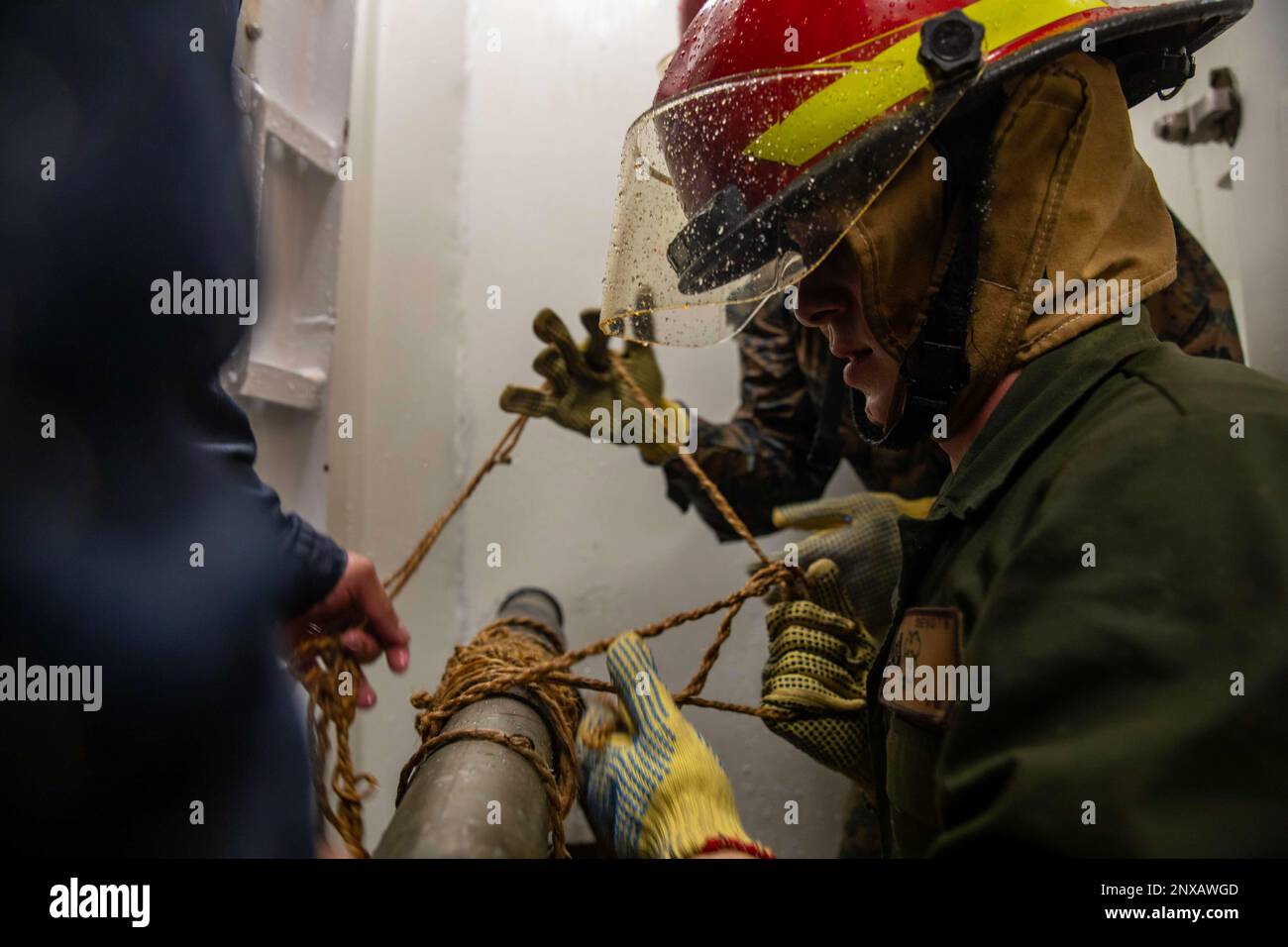 230106NXK0472201 Cpl. Tyler Shepard, an engineer equipment