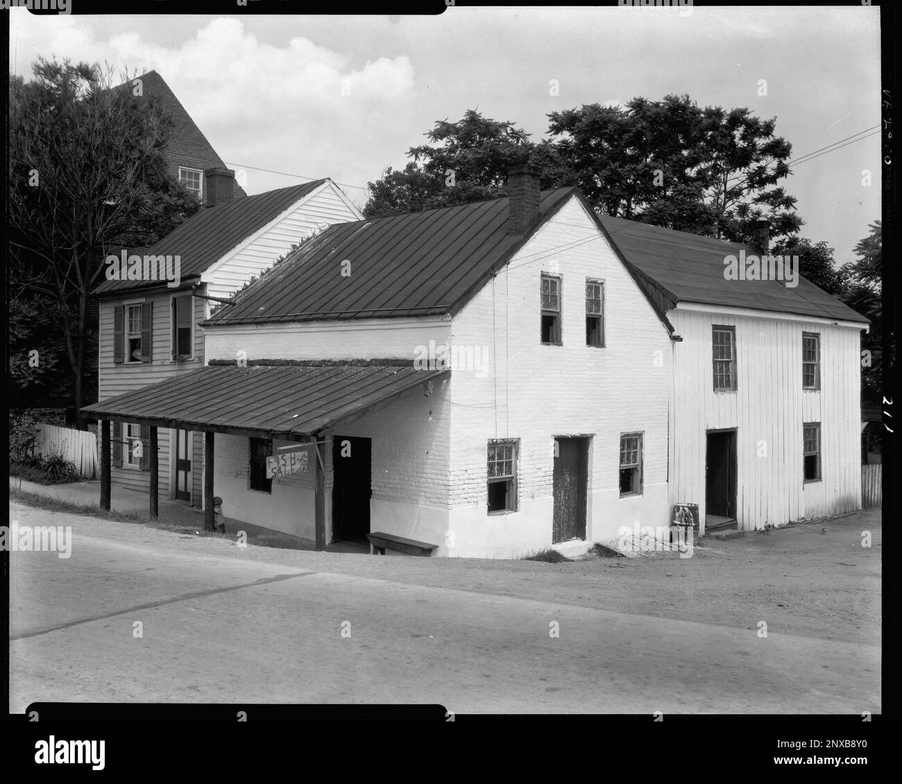 Basil Gordon warehouse, Falmouth, Stafford County, Virginia. Carnegie