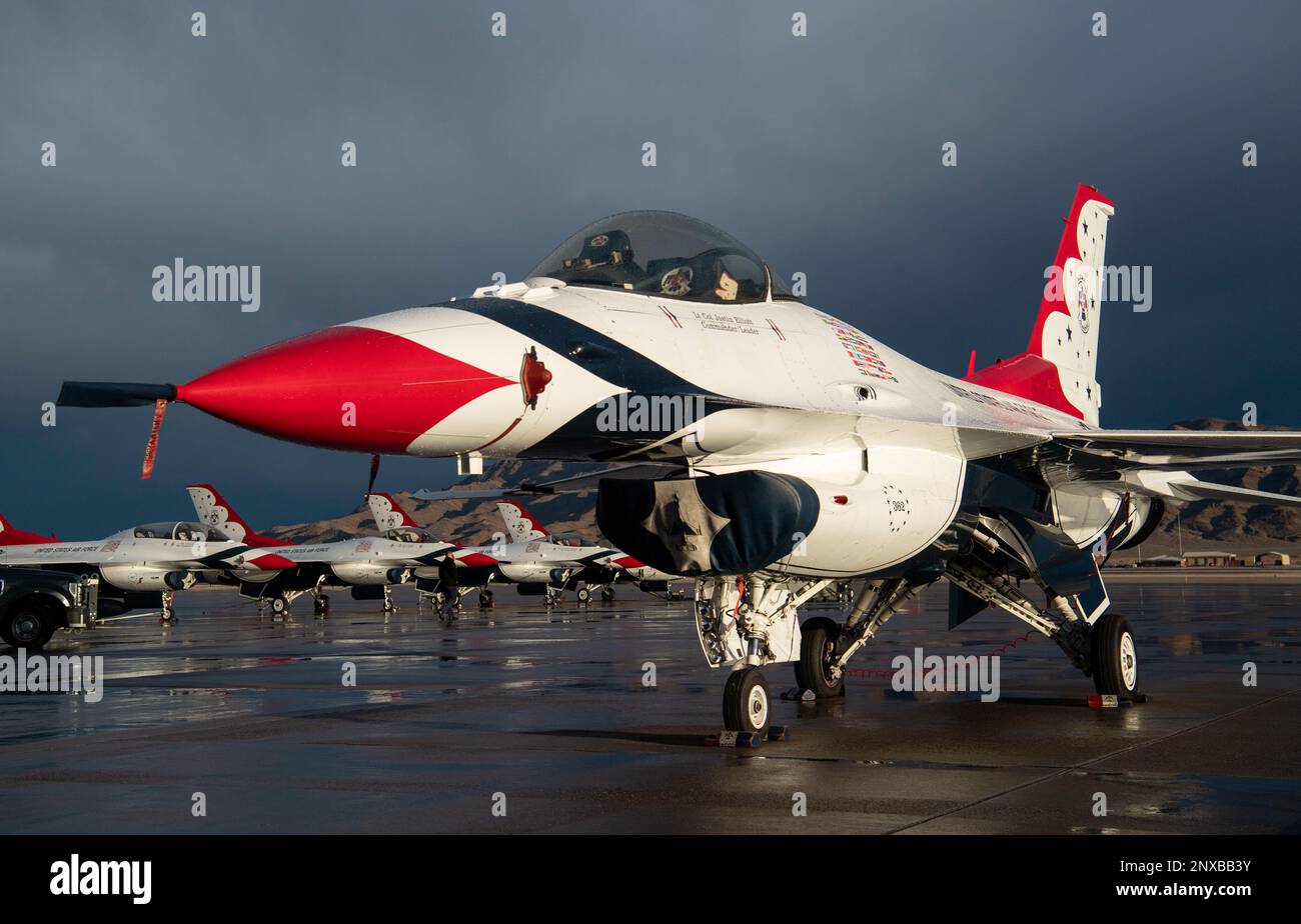 F16 Fighting Falcon aircraft assigned to the United States Air Force