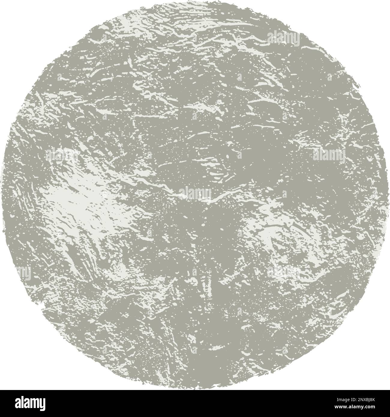 Background with a circle shape and grunge texture. Stock Vector