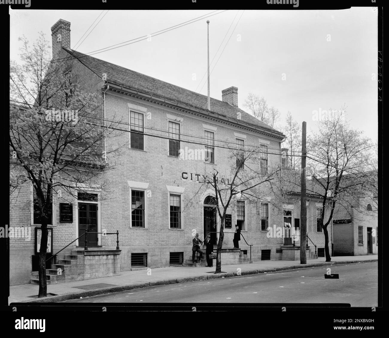City Hall, Fredericksburg, Virginia. Carnegie Survey of the
