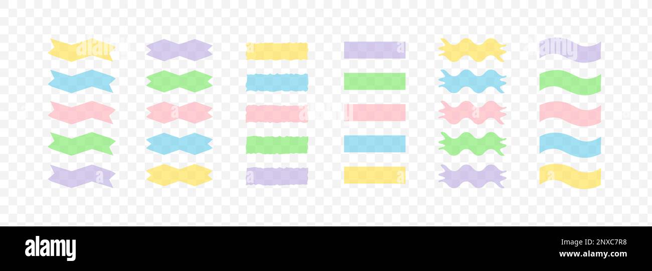 Colorful office stickers set Stock Vector Image & Art - Alamy