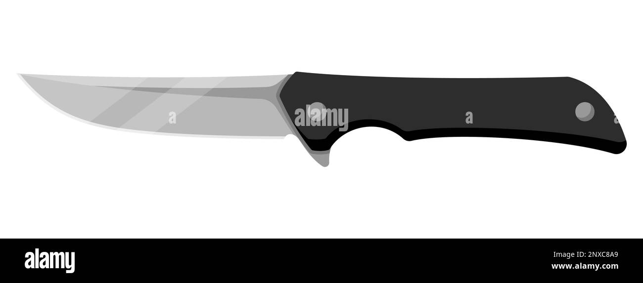 Jackknife. Cute jackknife isolated on white background. Vector