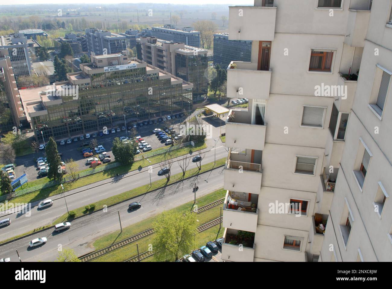  Milan, popular houses in the Gratosoglio district Milano, case