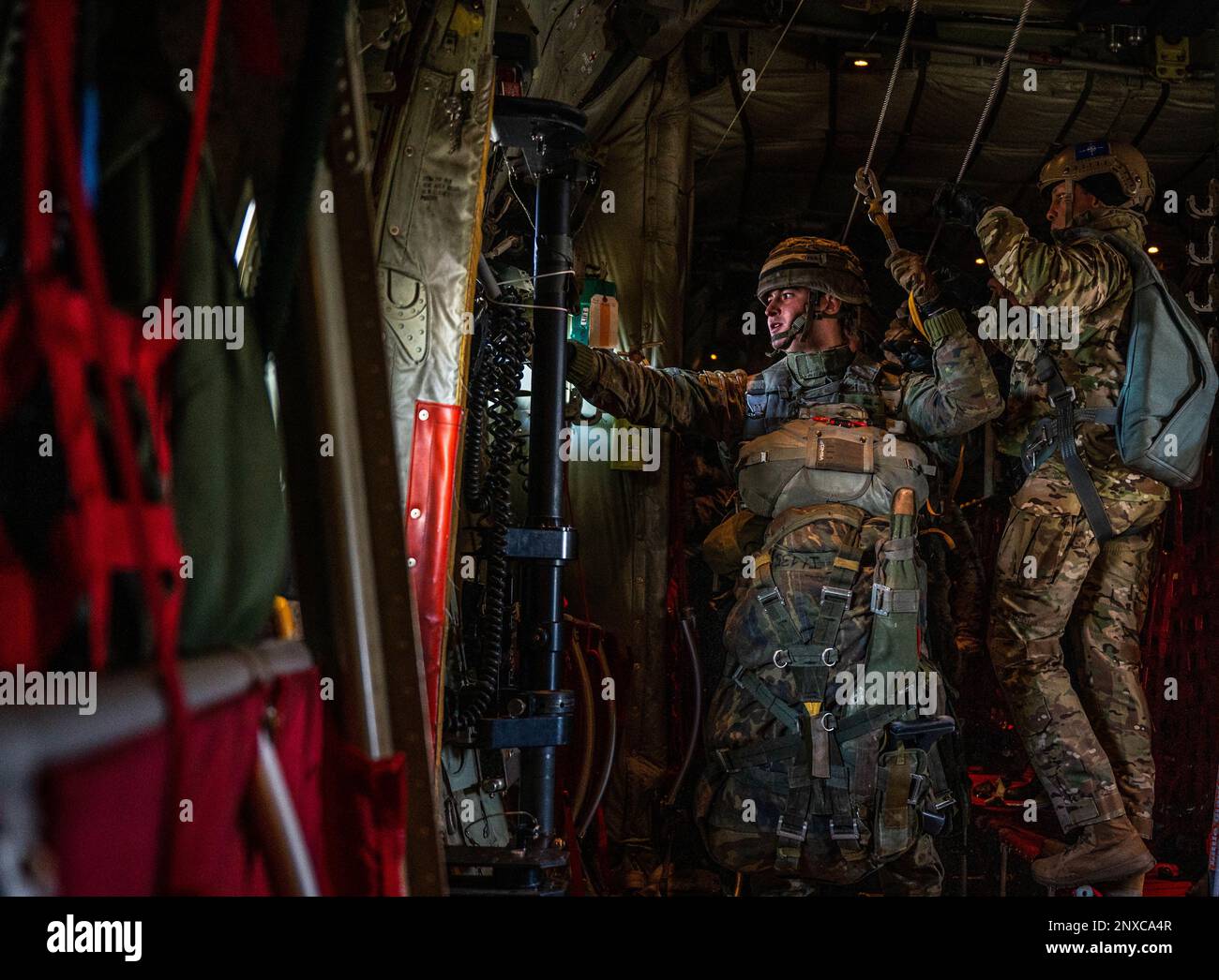 Static Line Jumpmaster Command Screening Checklist A U.S. Army jumpmaster, right, assigned to the 21st Theater Sustainment ...