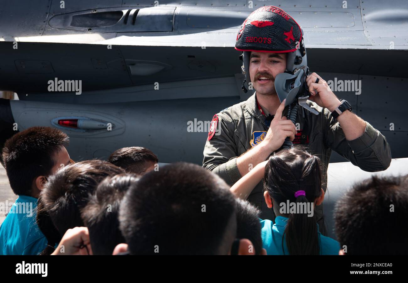 Capt. Jonathan "Phase" Marshall, 13th Fighter Squadron pilot, explains