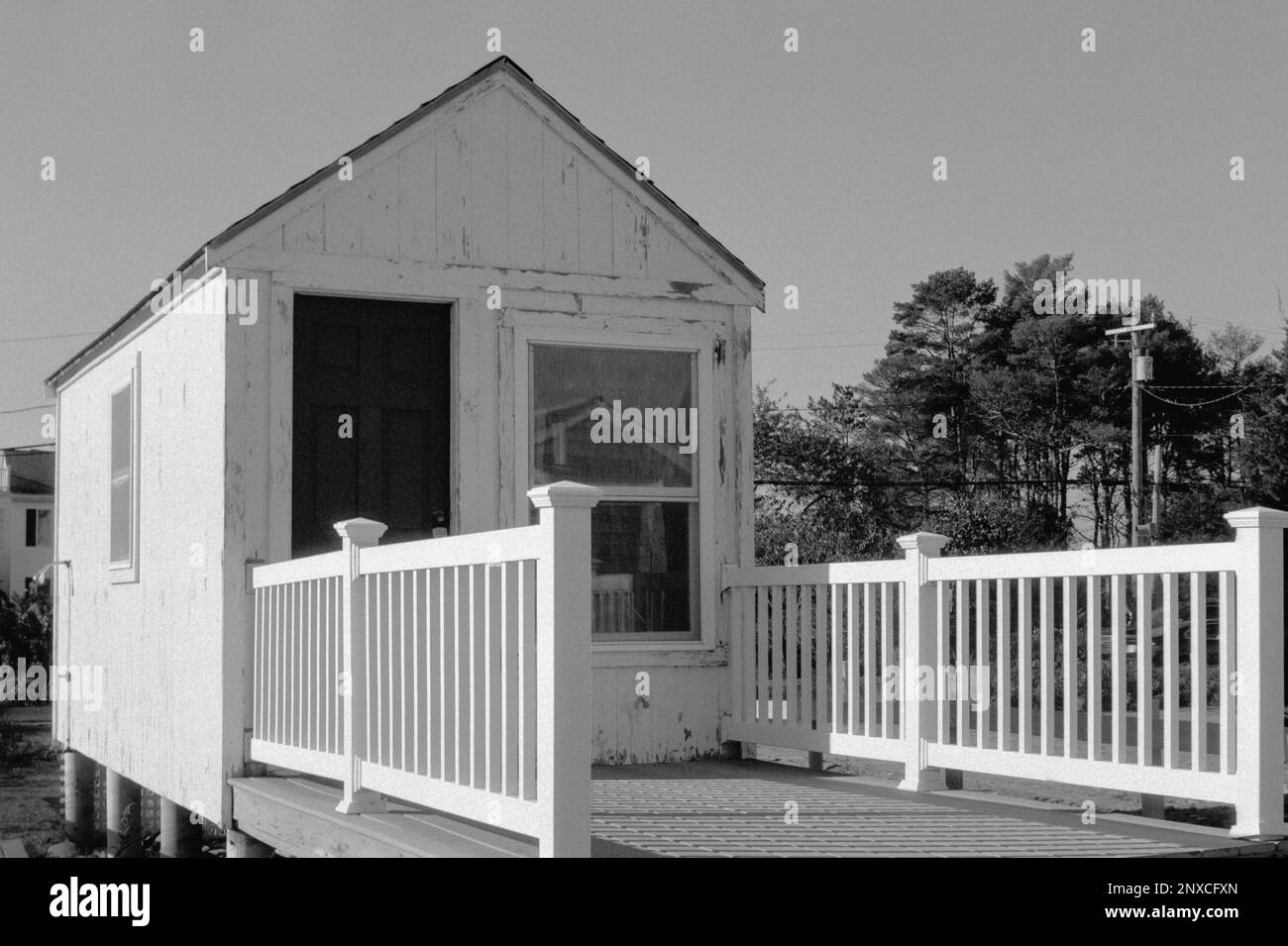 A tiny summer house rental located on the shore at North Hampton beach