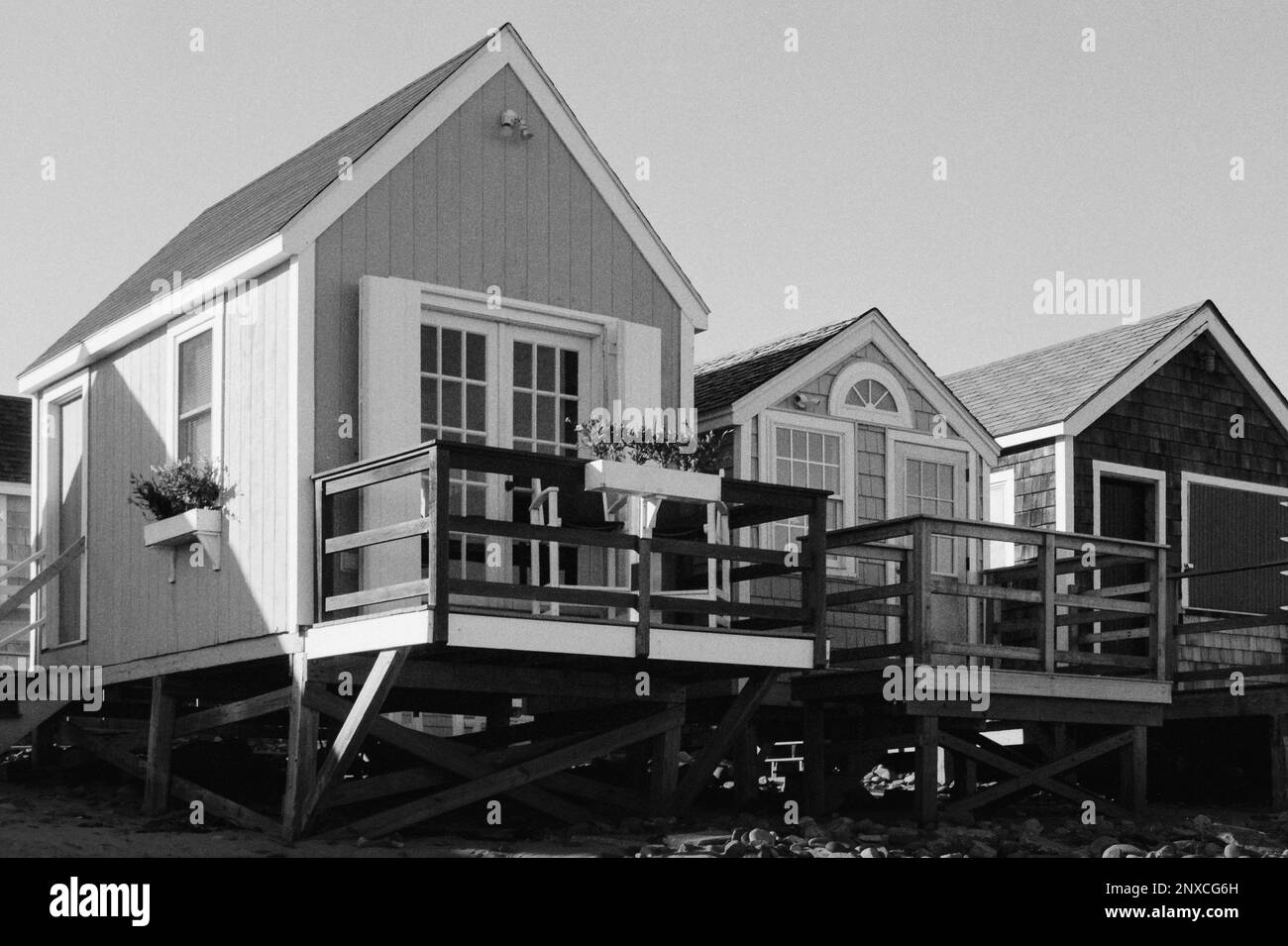 A tiny summer house rental located on the shore at North Hampton beach