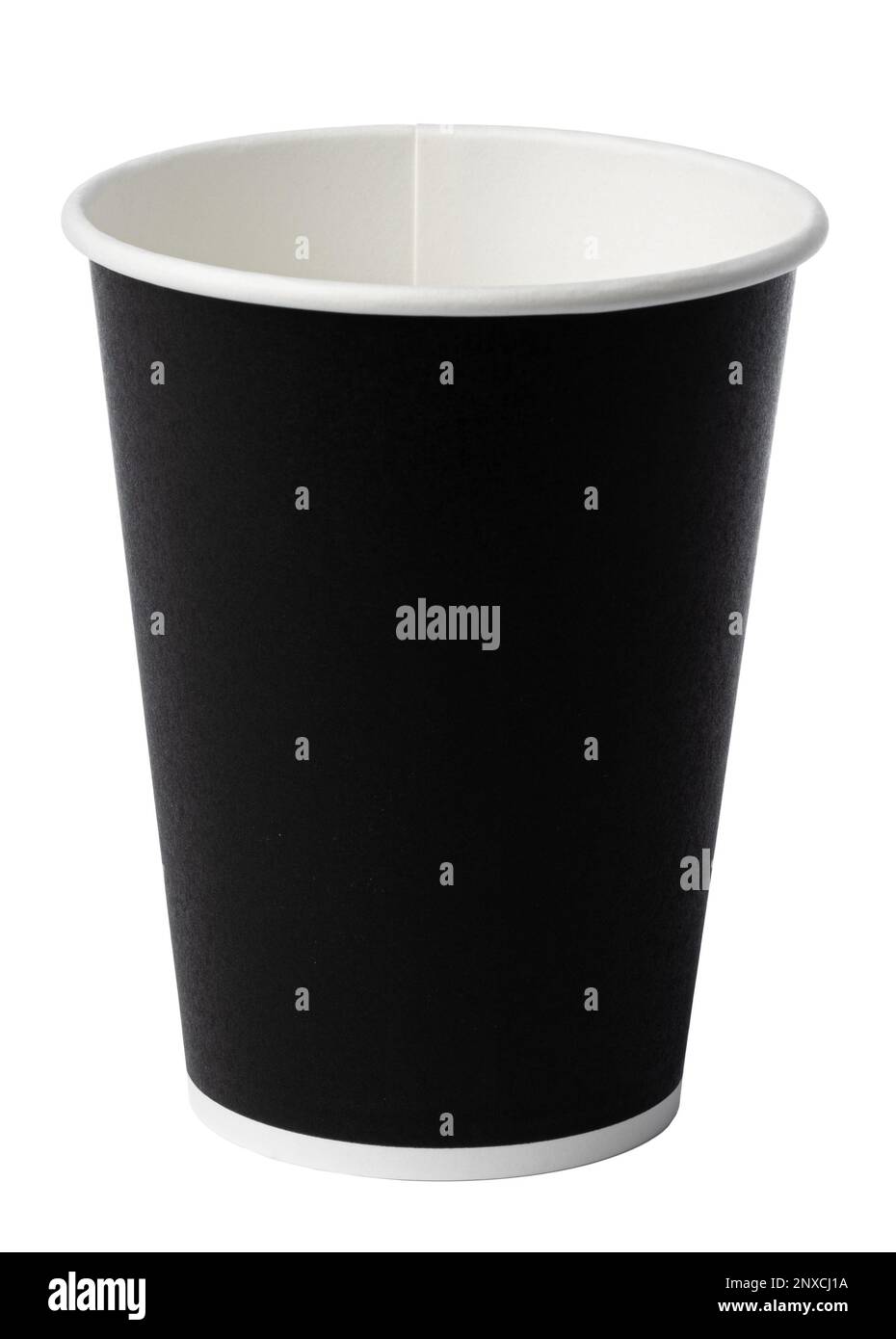 Paper cup of coffee isolated on white background Stock Photo - Alamy