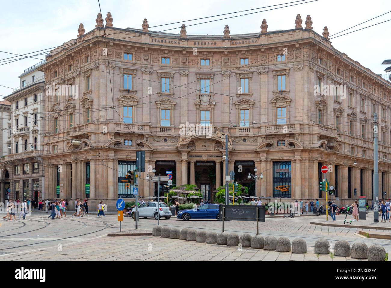 Milan, Italy June 15, 2019 Starbucks Reserve Roastery at Historic