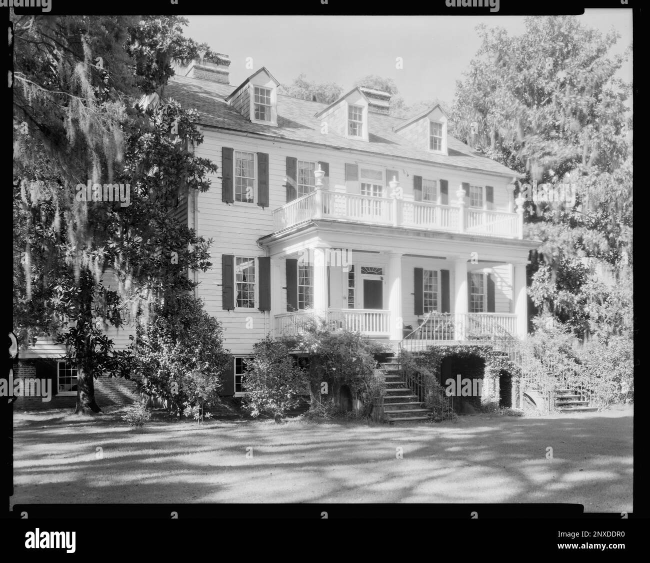 William Lucas House, McClellanville, Charleston County, South Carolina. Carnegie Survey of the