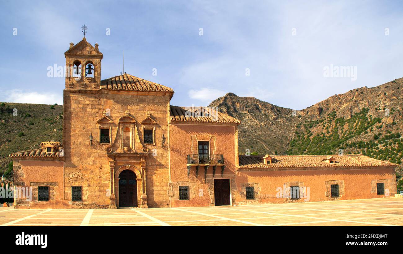 View on Monastery in Albox, Andalucia Spain. . Stock Photo