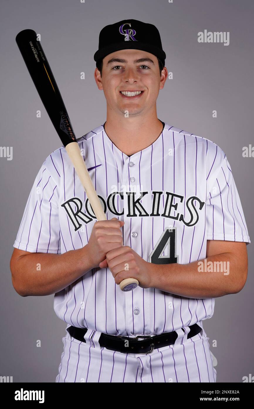 This is a 2023 photo of Michael Toglia of the Colorado Rockies baseball  team. This image reflects the Colorado Rockies active roster as of Friday,  Feb. 24, 2023, when this image was