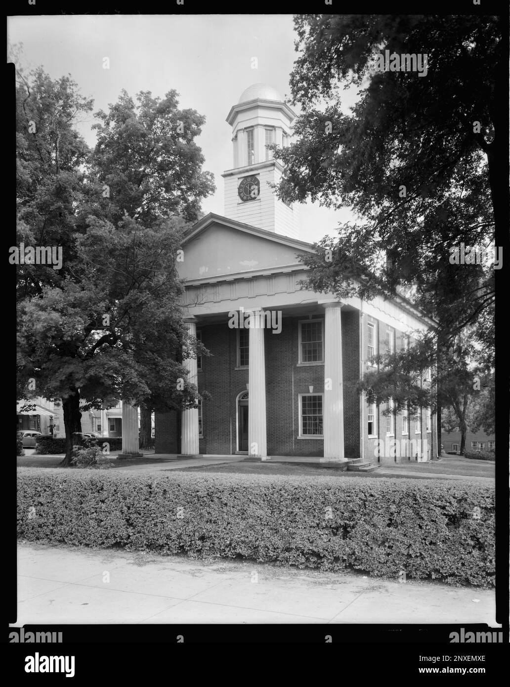 Court House, Hillsboro, Orange County, North Carolina. Carnegie Survey