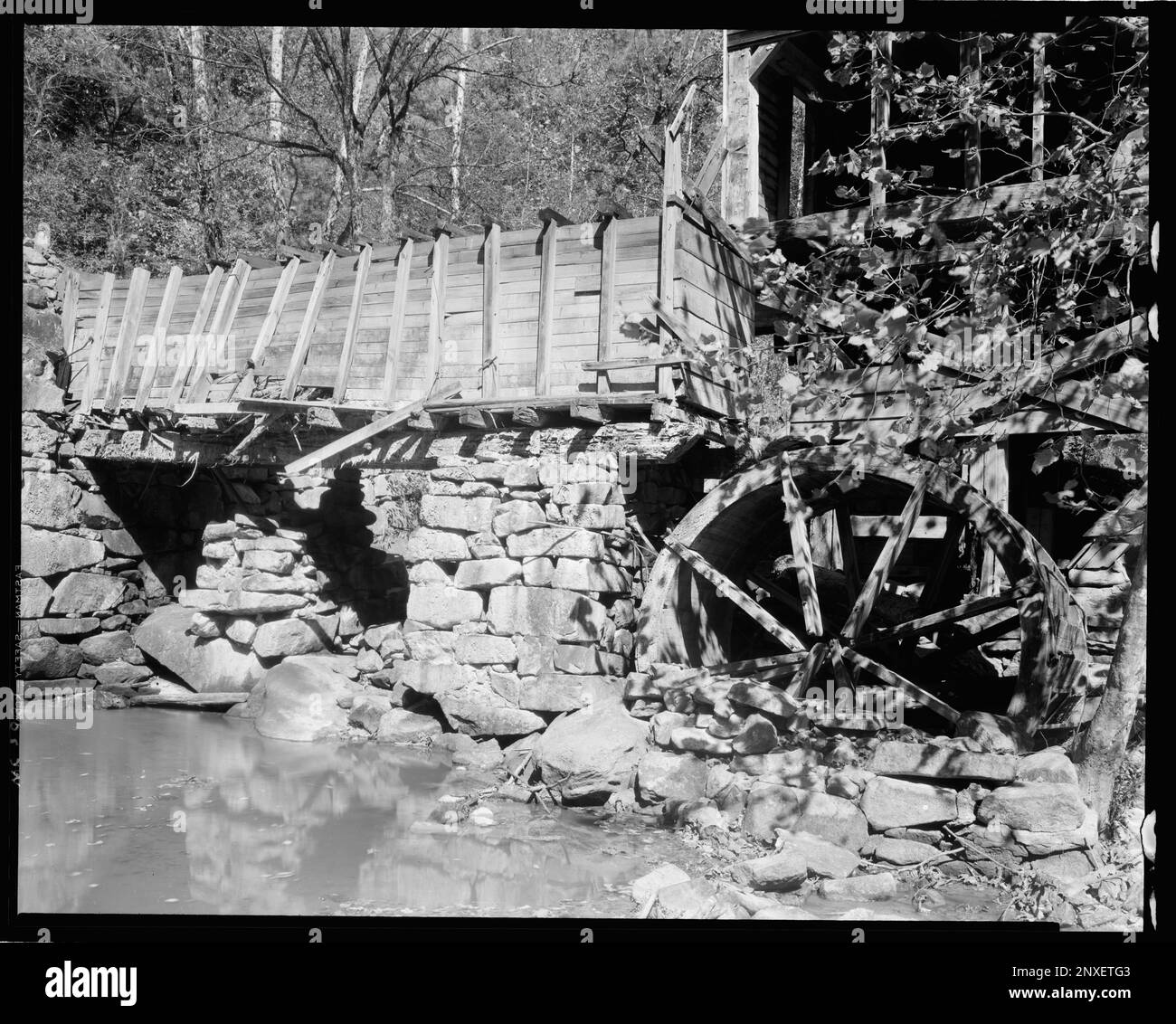 Page Mill, Crabtree Creek, Wake County, North Carolina. Carnegie Survey
