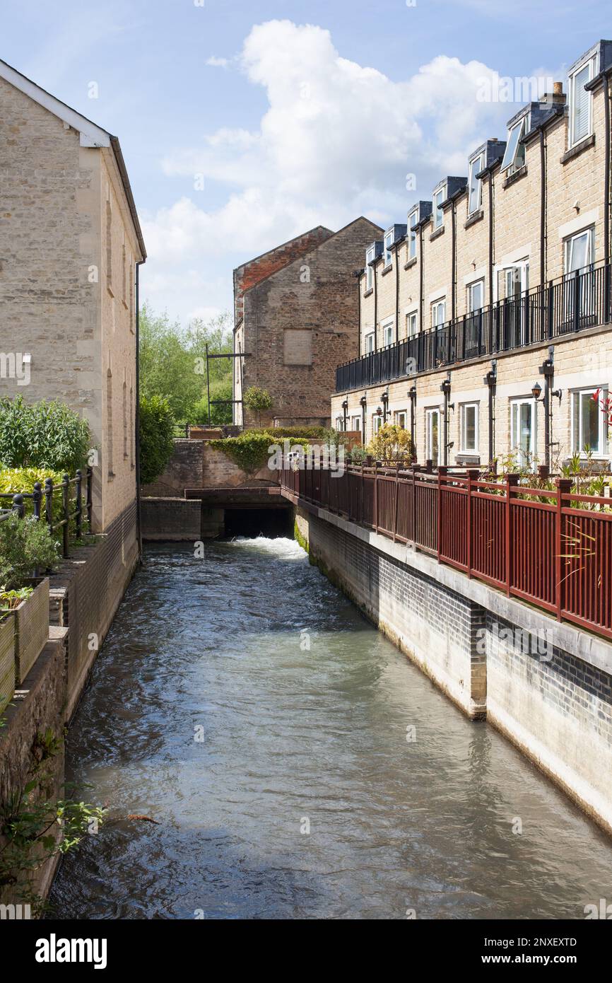 Residential properties in Witney, Oxfordshire in the UK Stock Photo Alamy