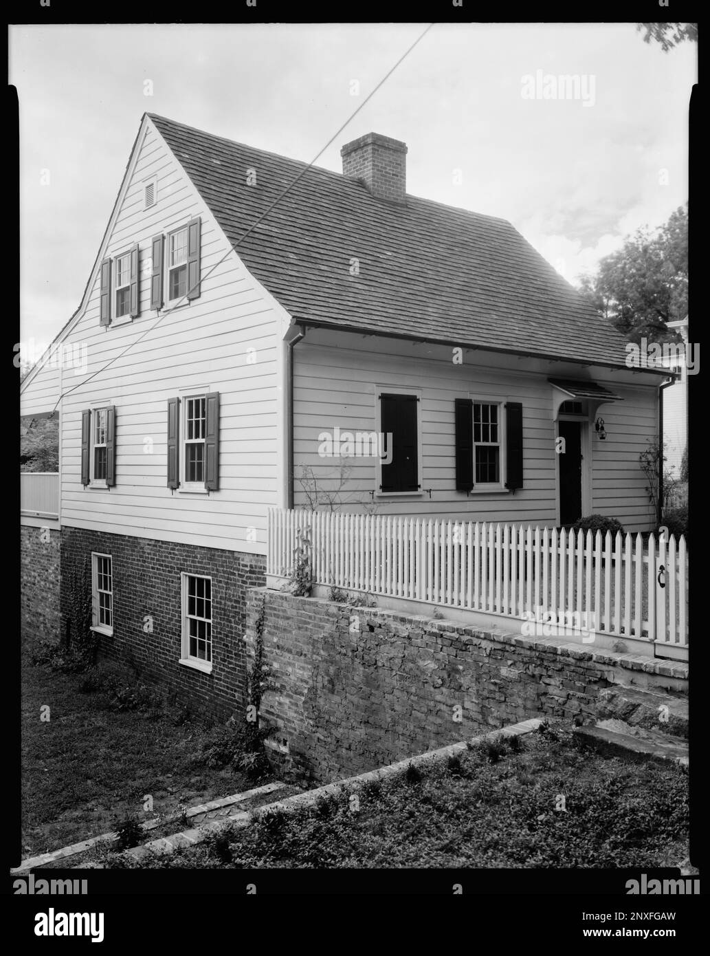 Fourth House, Winston Salem, Forsyth County, North Carolina. Carnegie Survey of the Architecture