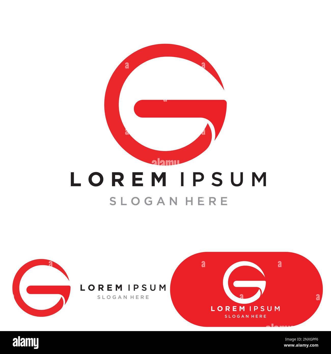 G Letter vector illustration icon Logo Template design Stock Vector ...