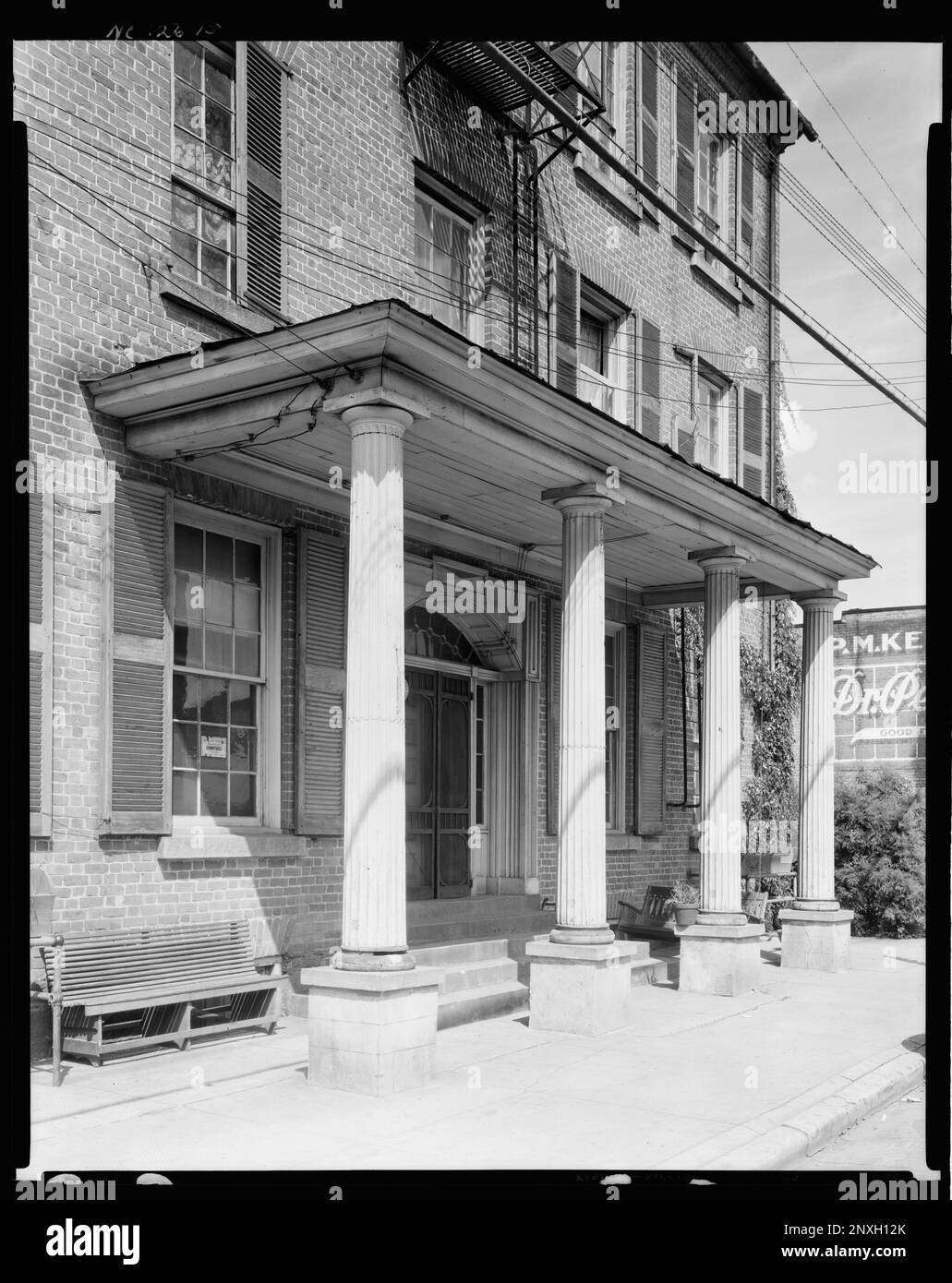 Hoke House, Lincolnton, Lincoln County, North Carolina. Carnegie Survey