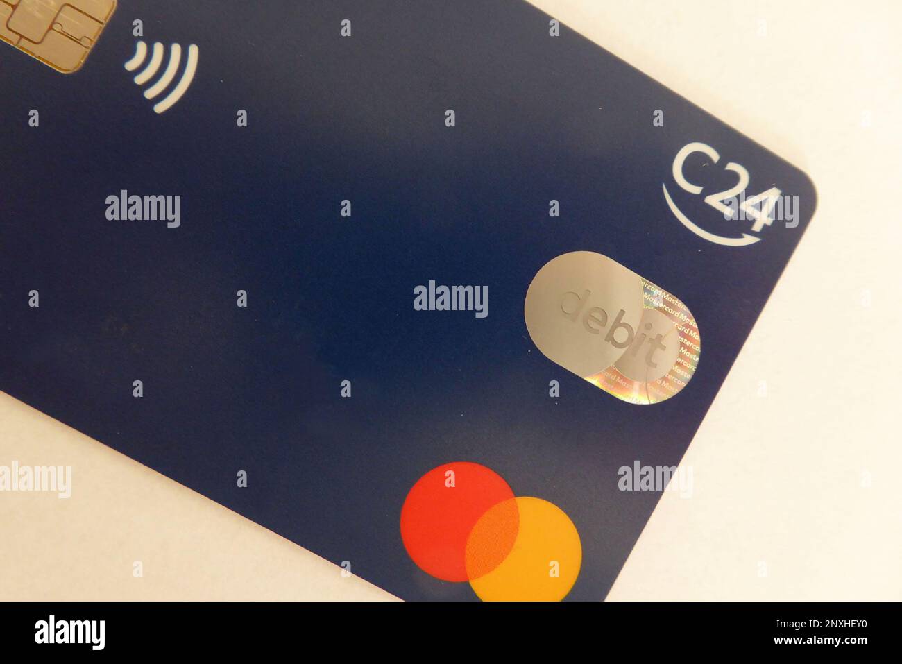 Debitkarte / C 24 / Credit Card / Debit / EC / Karte Stock Photo - Alamy