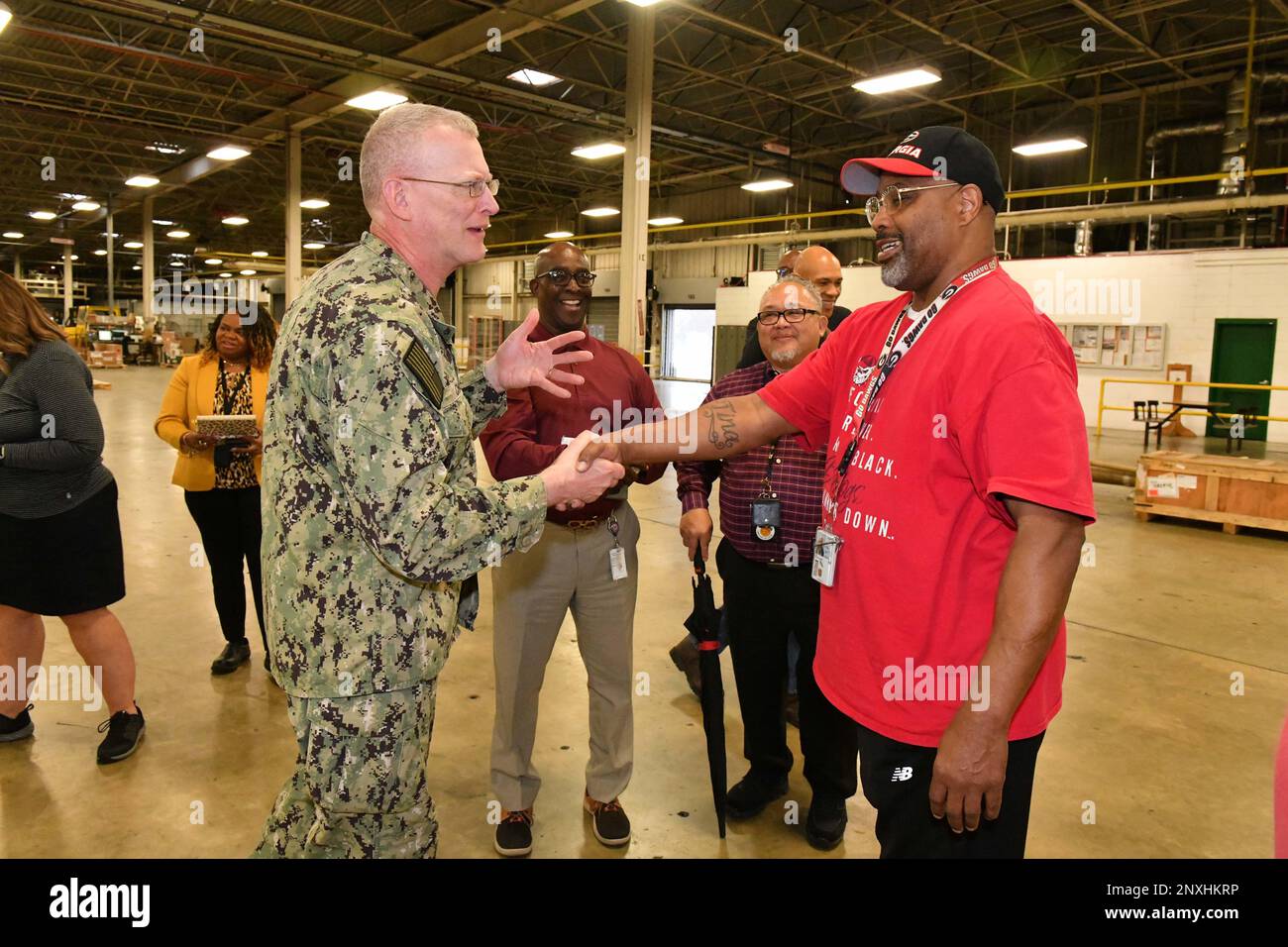 Roger Lee, distribution process worker, Defense Logistics Agency