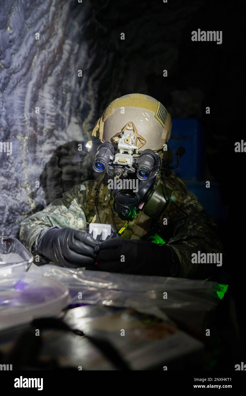 Chemical Army Rdi A Soldier assigned to the 56th Chemical Reconnaissance Detachment (CRD ...
