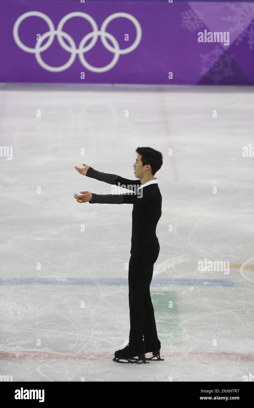 February 17, 2018 Pyeongchang, KOREA Nathan Chen of the United(02)