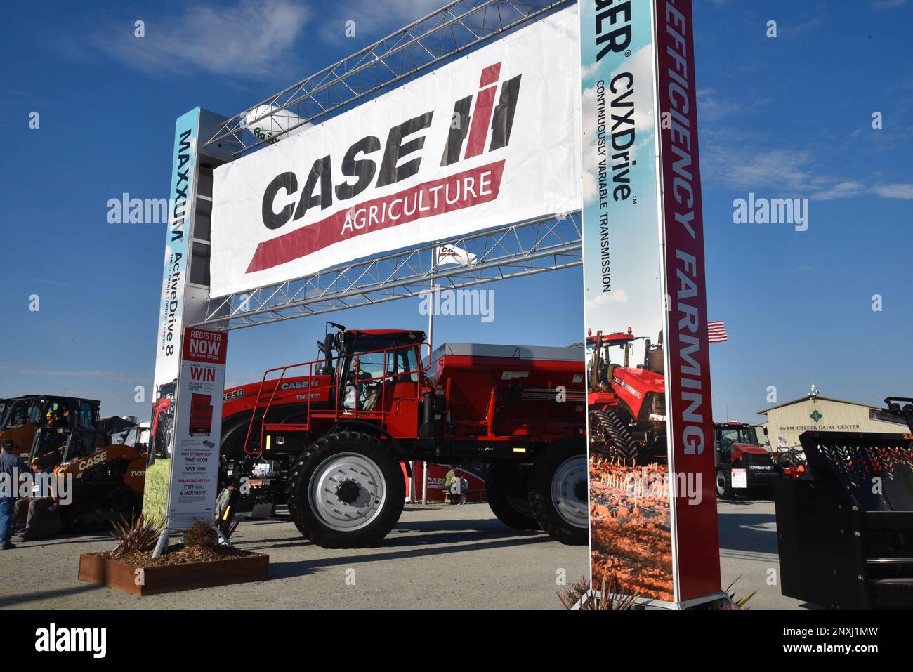 TULARE, CA FEBRUARY 13 Case iH Agricultural Center during the 51st