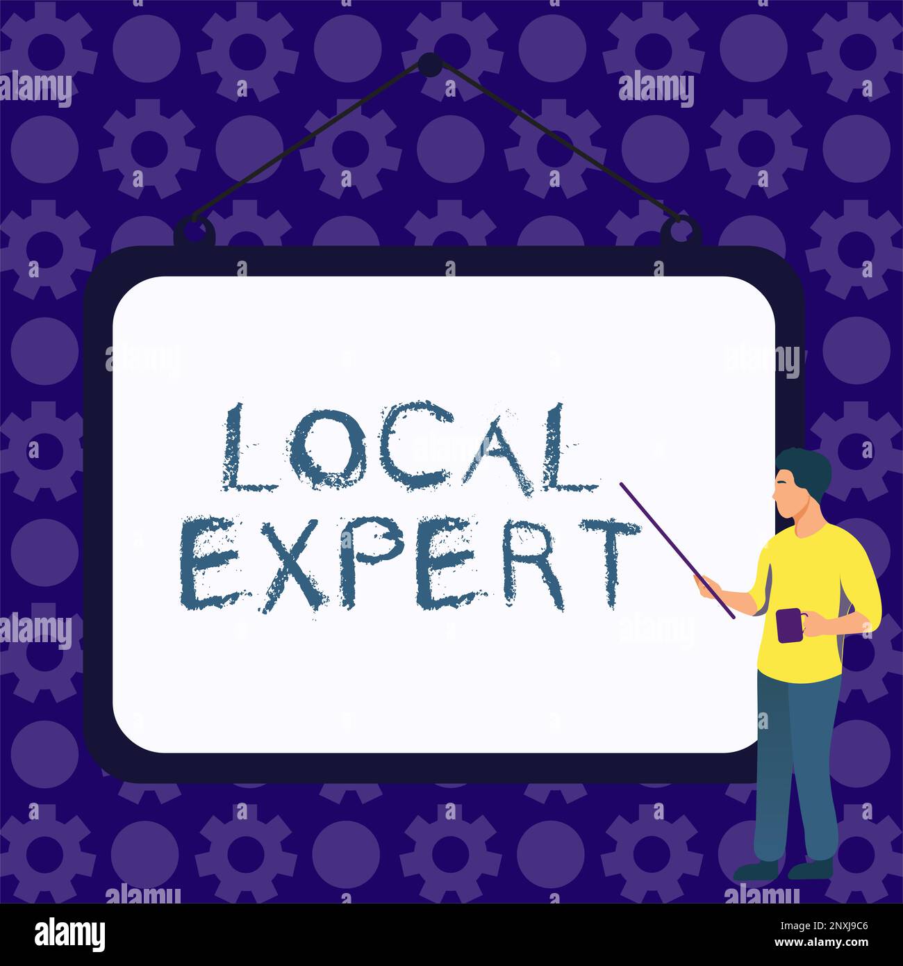Local Expertize Writing displaying text Local Expert. Business overview offers ...