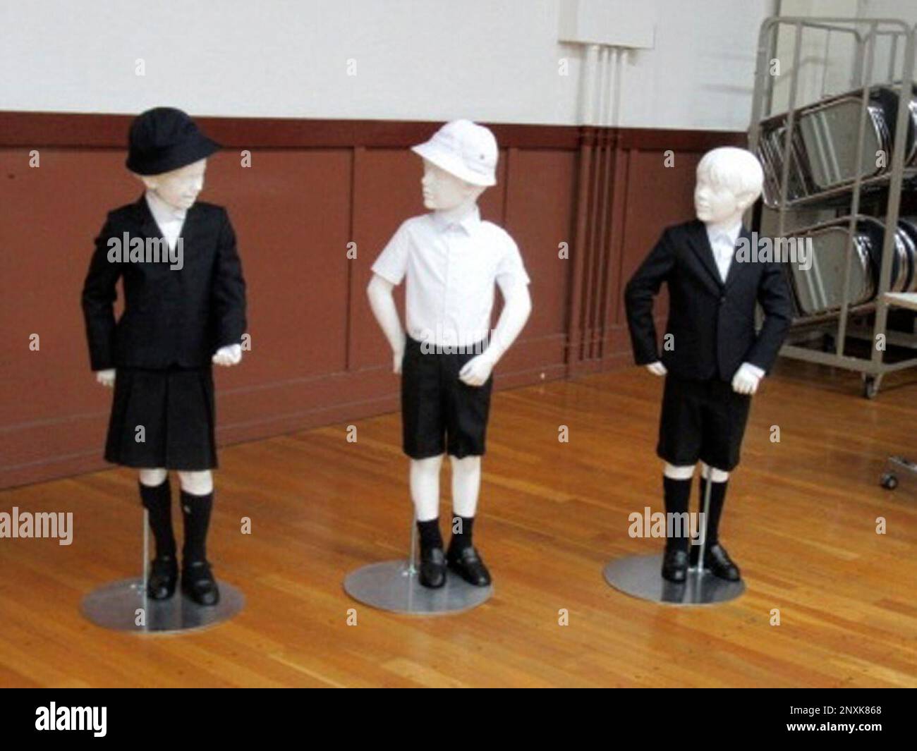 This undated photo provided by Taimei Elementary School shows new